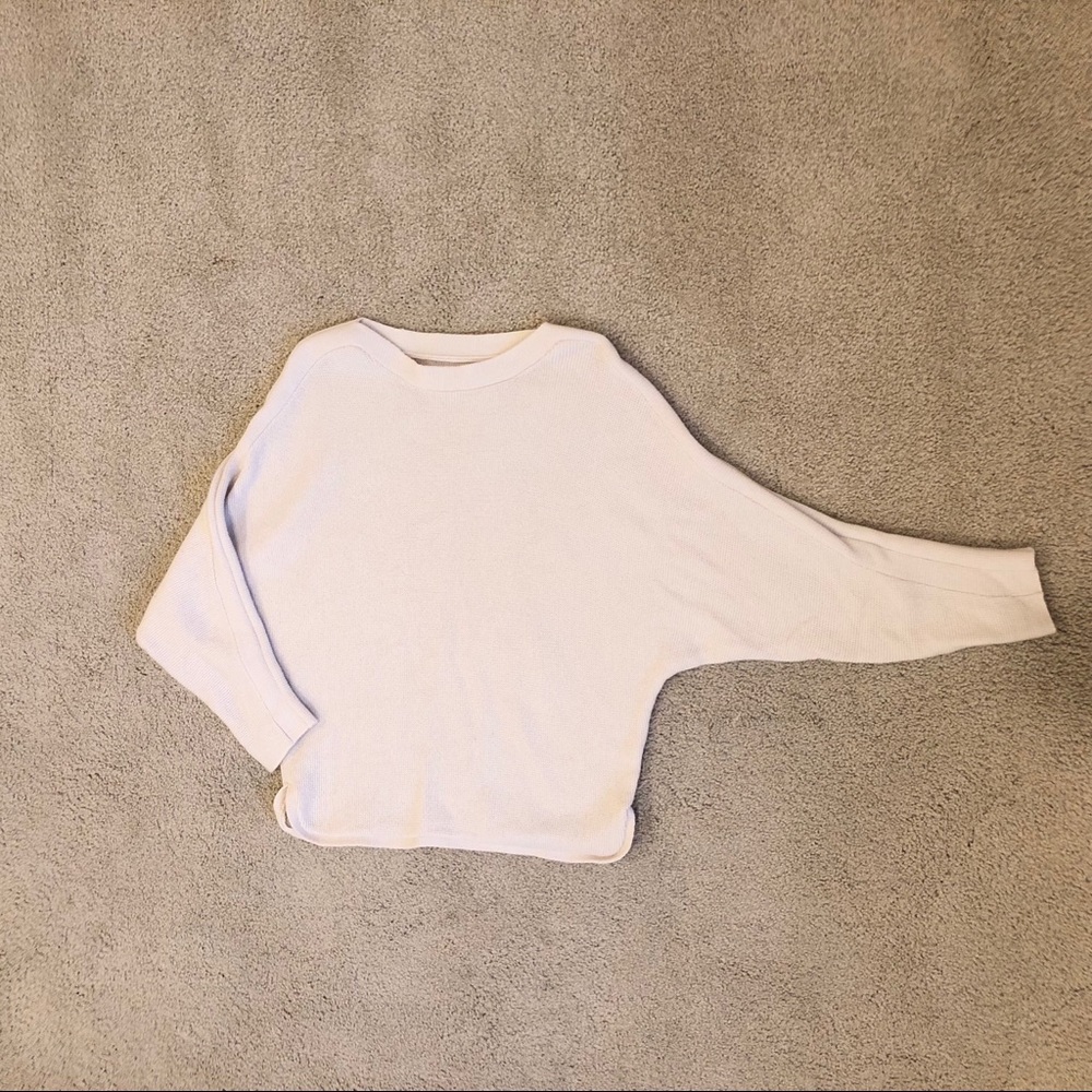 Cream sweater